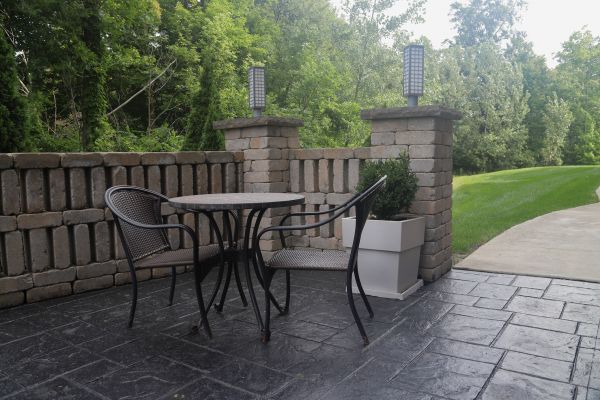 Cost of Stamped Cement Patio Service in Meridian