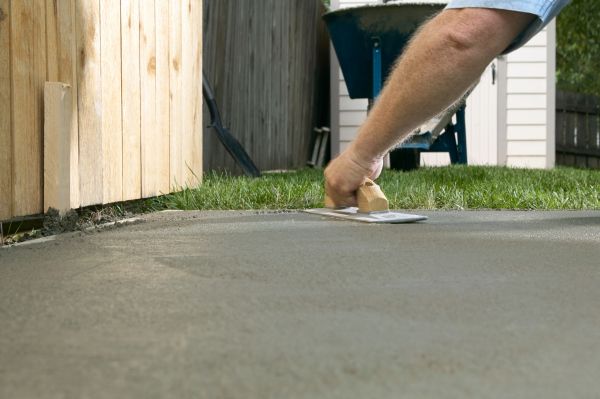 Concrete Patio Finishing in Meridian