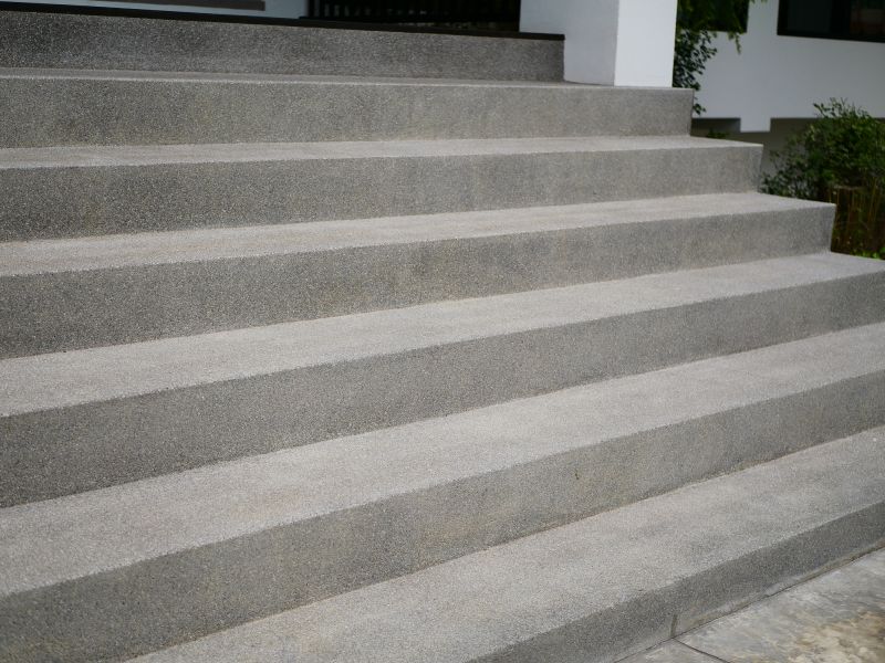 Concrete Stair Stamping